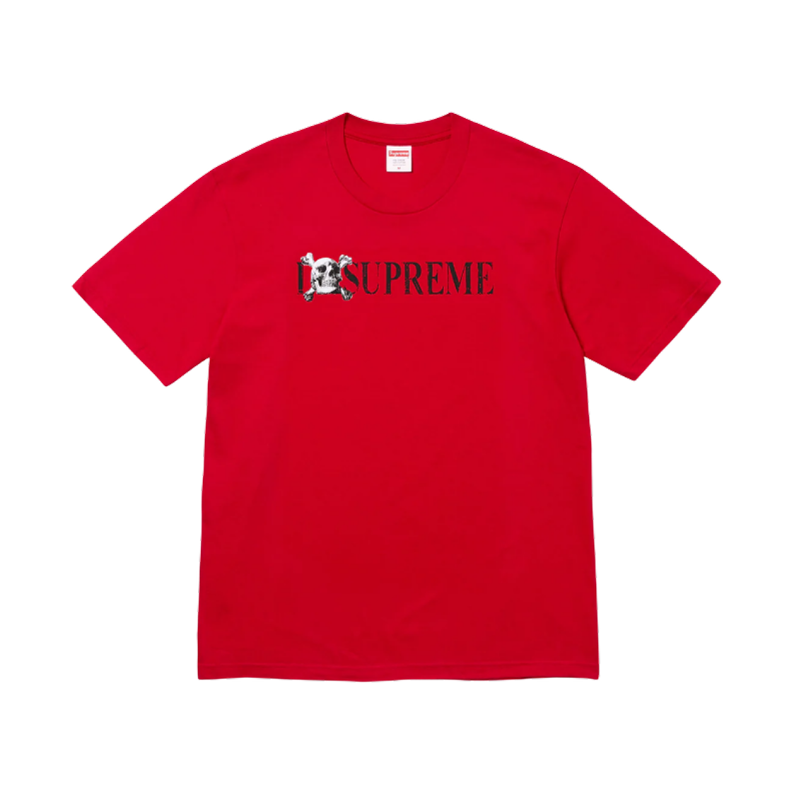 슈프림 스컬 티셔츠 레드 - 25FW(Supreme Skull T-Shirt Red - 25FW)