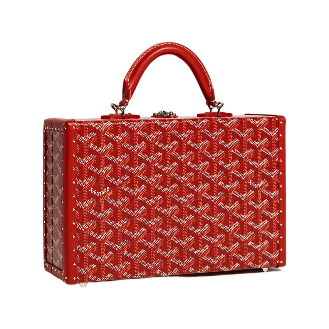고야드 그랜드 호텔 트렁크 백 레드(Goyard Grand Hotel Trunk Bag Red) - 1