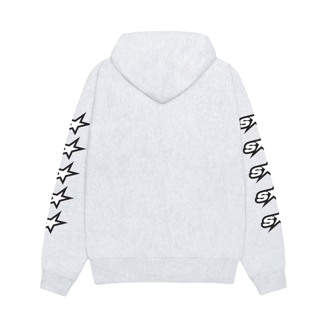 스투시 스피드웨이 후드 집업 애쉬 헤더(Stussy Speedway Zip Hoodie Ash Heather) - 2