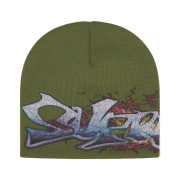 Supreme Tag Beanie Olive - 25FW
