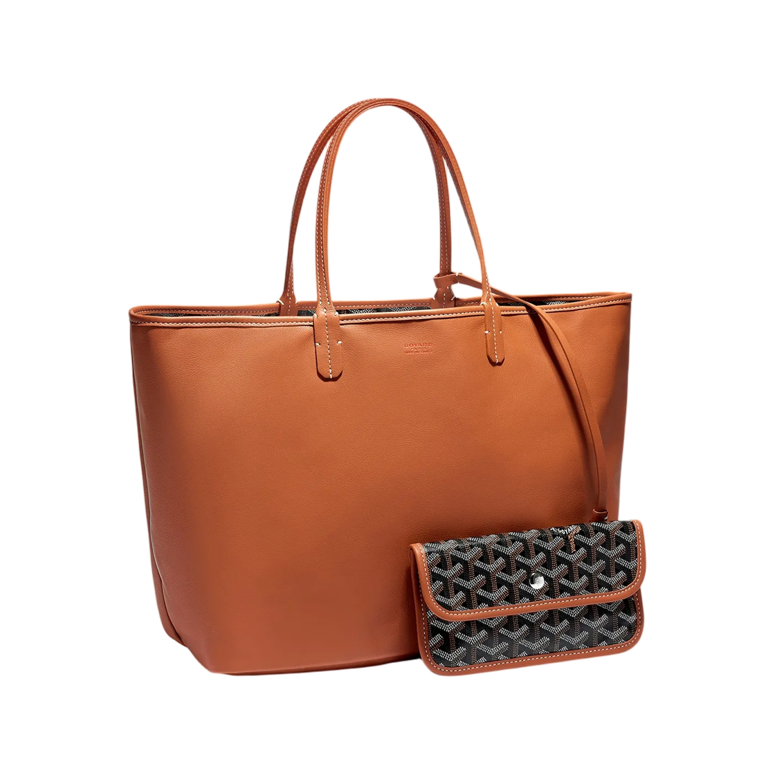 고야드 앙주 PM 백 블랙 앤 탄(Goyard Anjou PM Bag Black and Tan) - 1