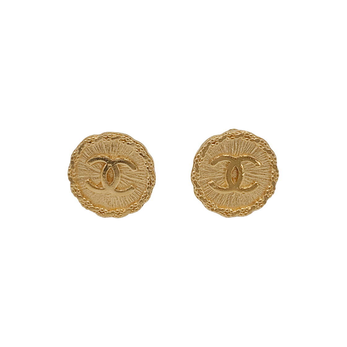 샤넬 라운드 CC 로고 귀찌