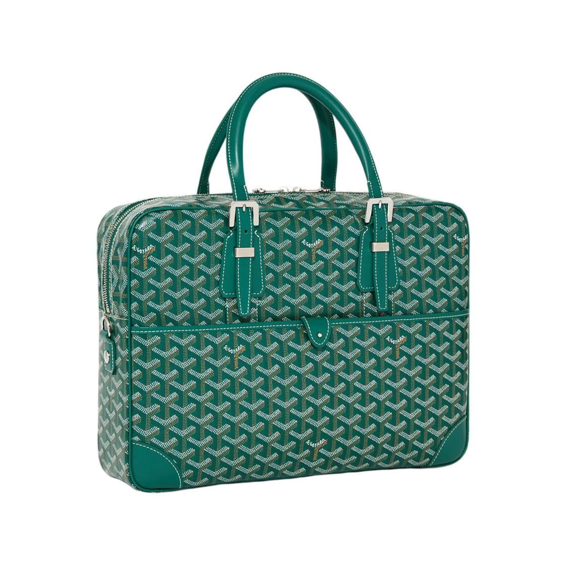 - Goyard Ambassade MM Document Case Green