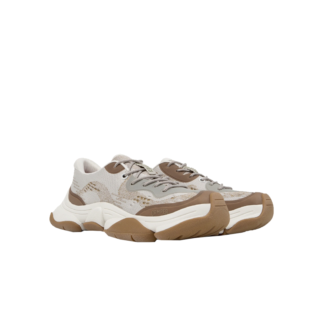 캠퍼 여성 카스트2 스니커즈 브라운(CAMPER Women Karst 2 Sneakers BROWN) - 2