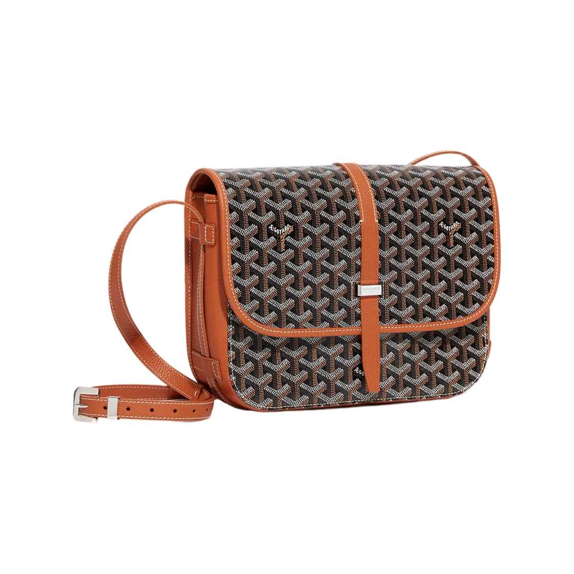 고야드 벨베데르 MM 백 블랙 탄