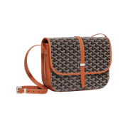 Goyard Belvedere MM Bag Black Tan