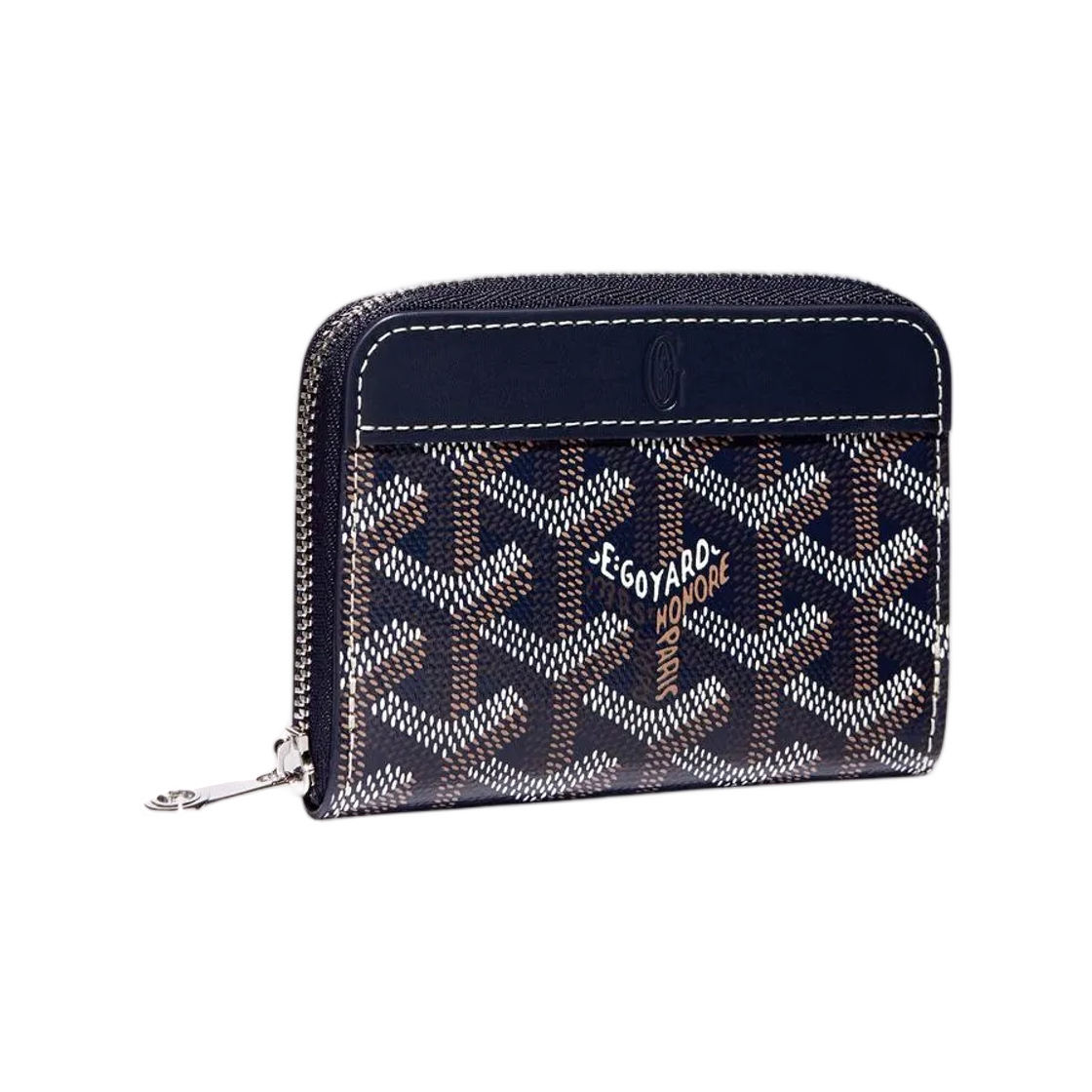 - Goyard Matignon Mini Wallet Navy Blue