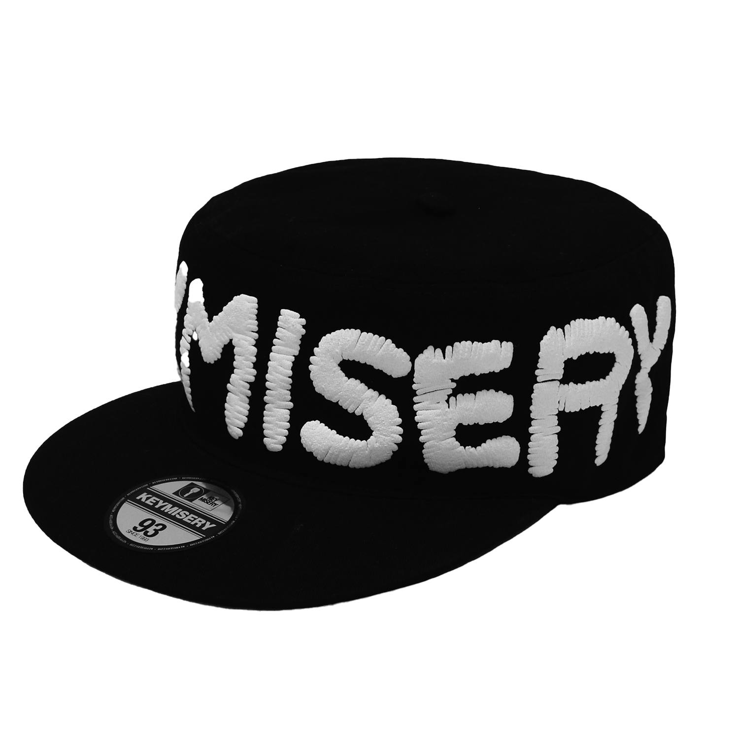 KAU3CA04K-BLK Keymisery Whisper Pillbox Cap - Black