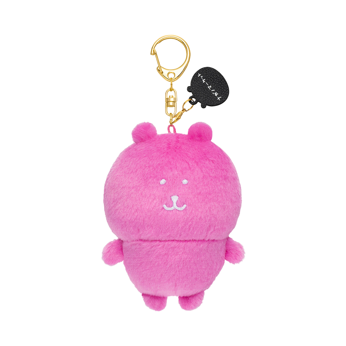 - Nagano Characters Color Mascot Keyring Bear Shocking Pink