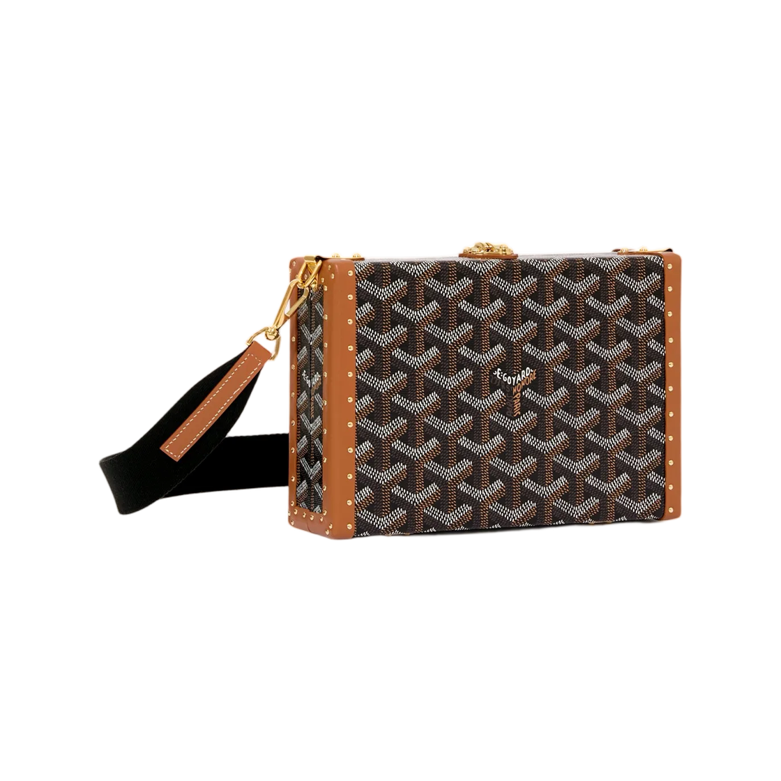 고야드 브종 트렁크 백 블랙 탄(Goyard Bezons Trunk Bag Black Tan) - 1