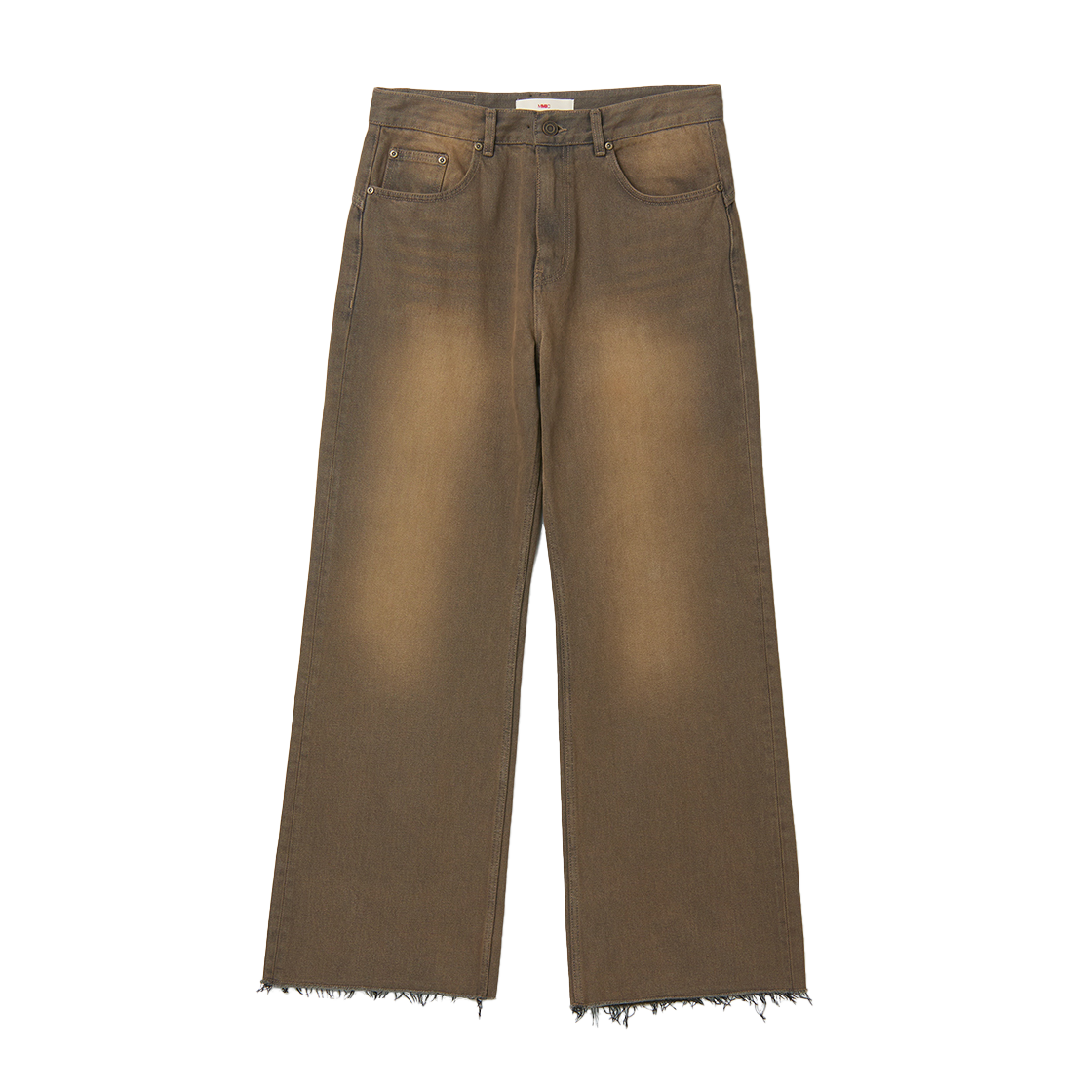2C5-MM-MB-CP017BR MMIC Rocker Flare Jeans Brown