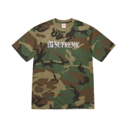 Supreme Skull T-Shirt Woodland Camo - 25FW