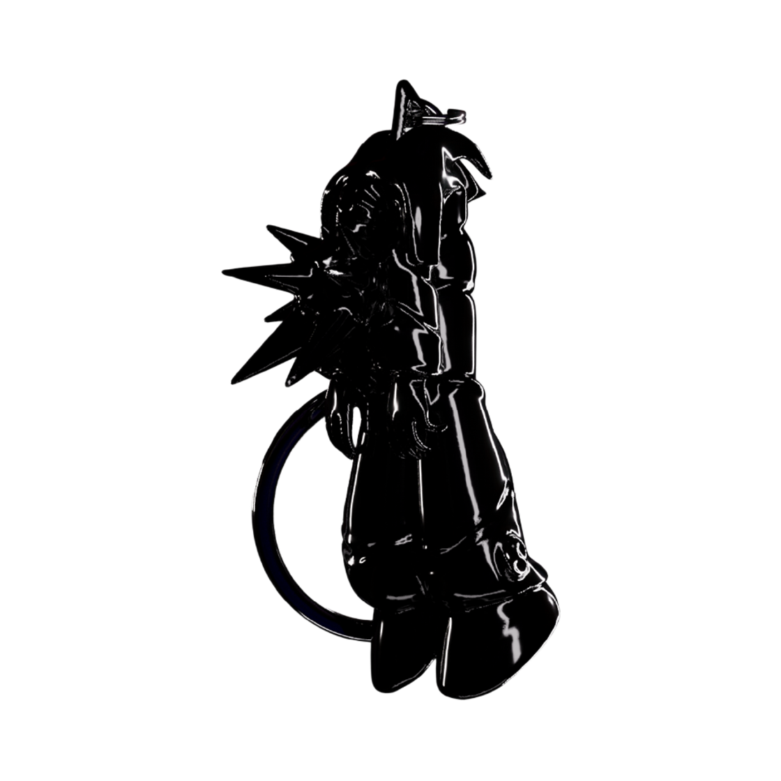 테스트 아티팩트 거프 한 001 키링 블랙(Test Artifact Guff Han 001 Keyring Black)