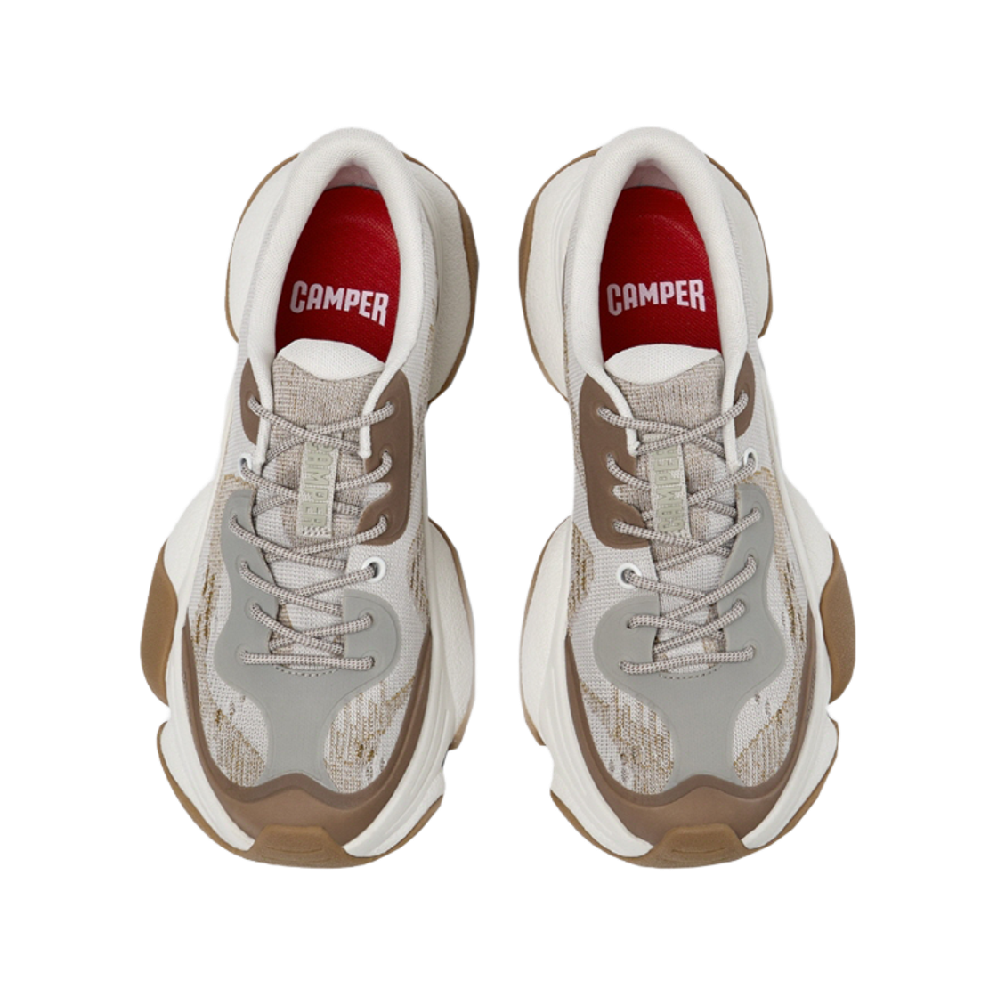 캠퍼 여성 카스트2 스니커즈 브라운(CAMPER Women Karst 2 Sneakers BROWN) - 3