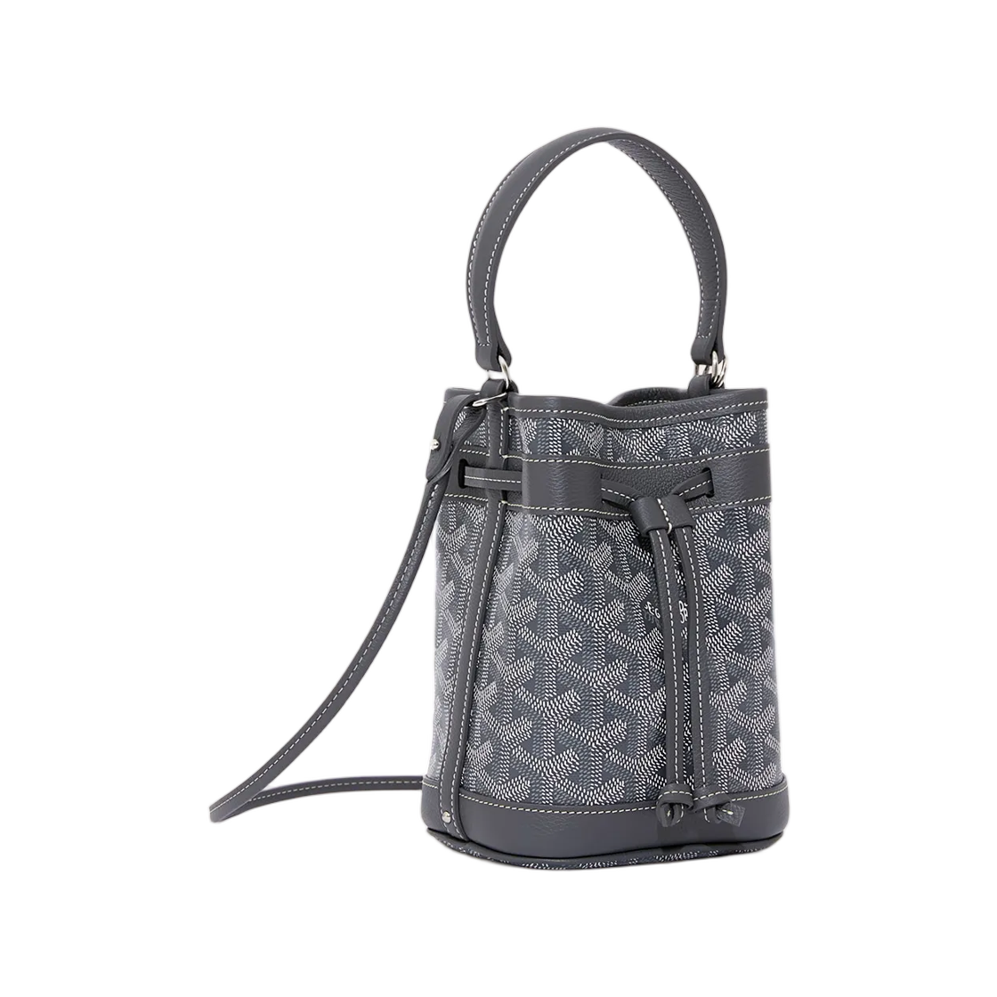 - Goyard Petit Flot Mini Bucket Bag Grey