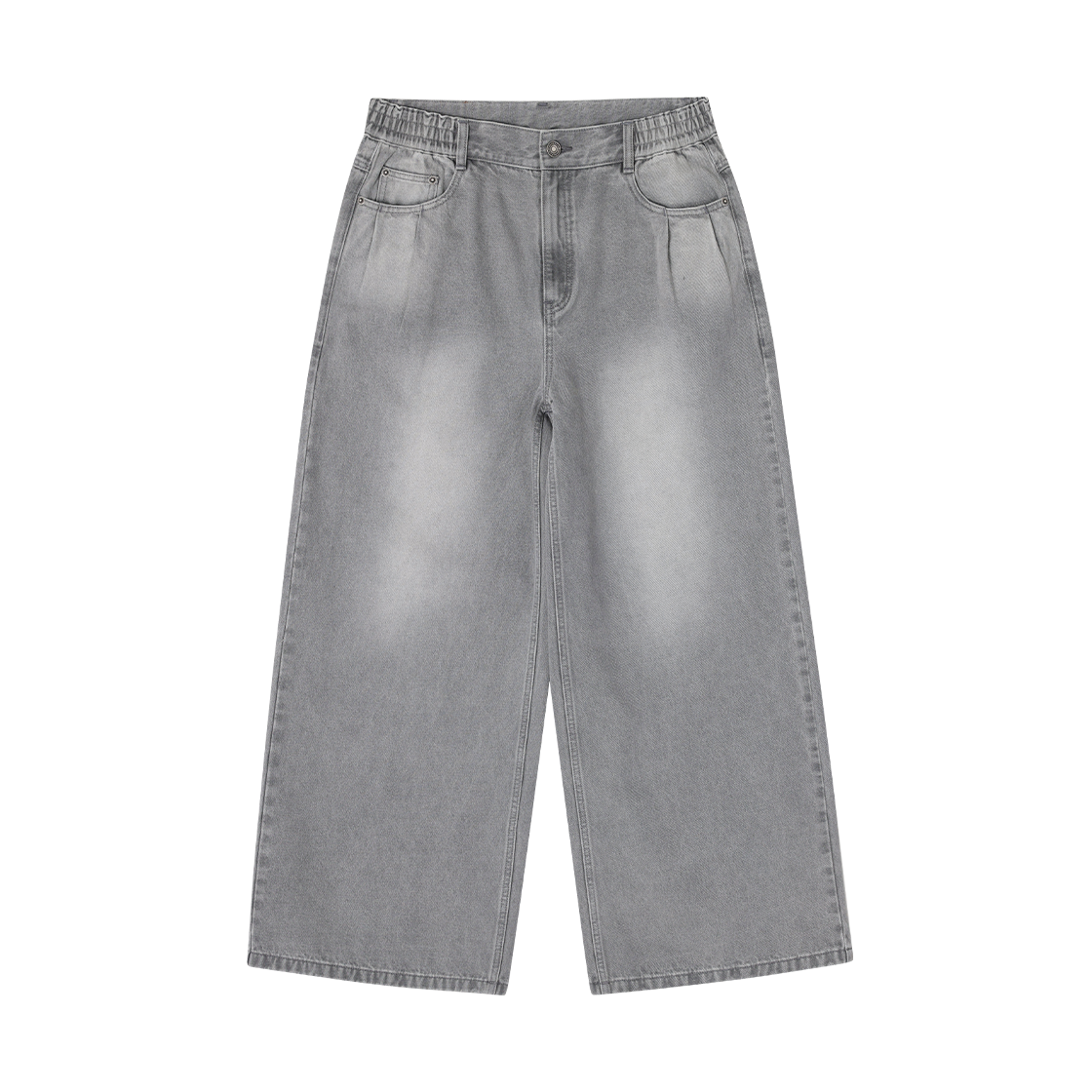 SH5PT524LG SONGZIO HOMME Wide Flare Denim Pants Light Grey