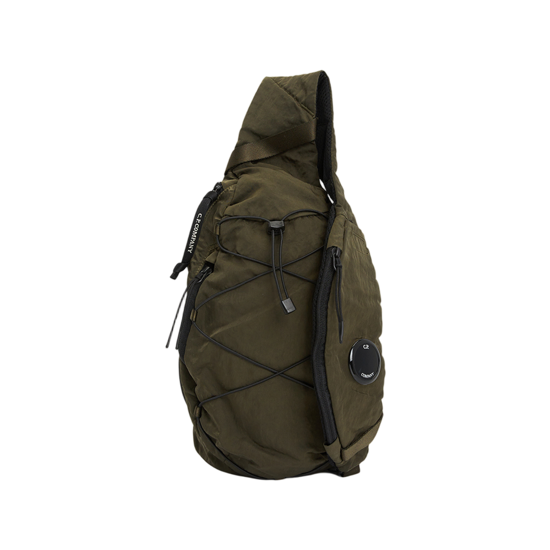 C.P. 컴퍼니 크로스백 카키 - 25FW(C.P. Company Cross Bag Khaki - 25FW)