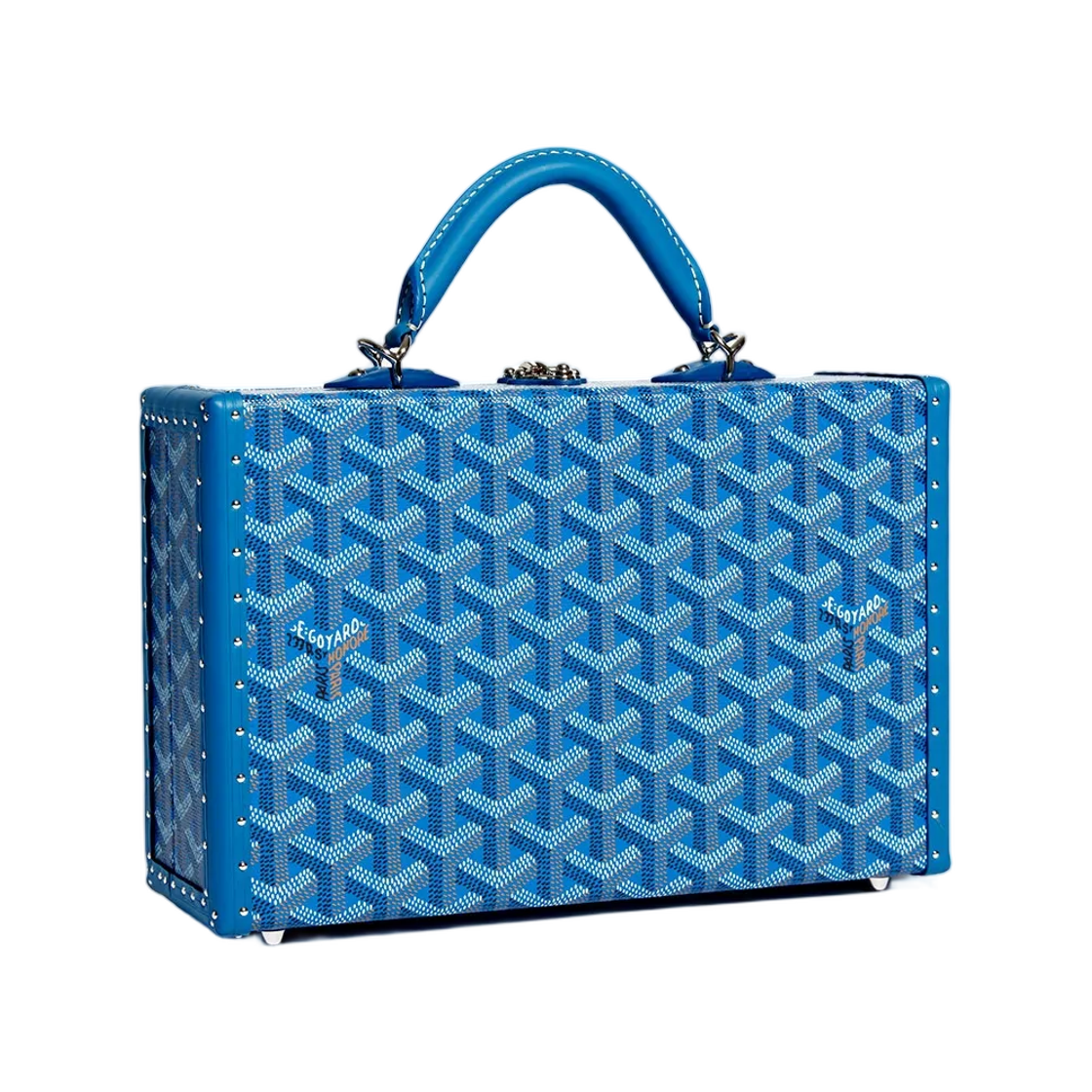 고야드 그랜드 호텔 트렁크 백 스카이 블루(Goyard Grand Hotel Trunk Bag Sky Blue) - 1