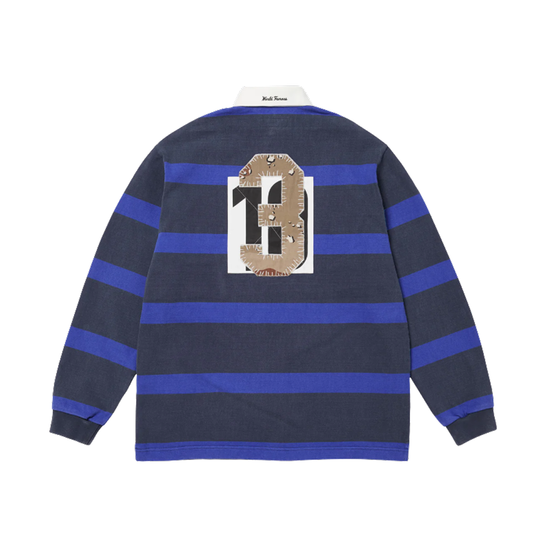 슈프림 스트라이프 럭비 네이비 - 25FW(Supreme Stripe Rugby Navy - 25FW) - 2