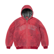 Supreme Reflective Arc Hooded Work Jacket Red - 25FW