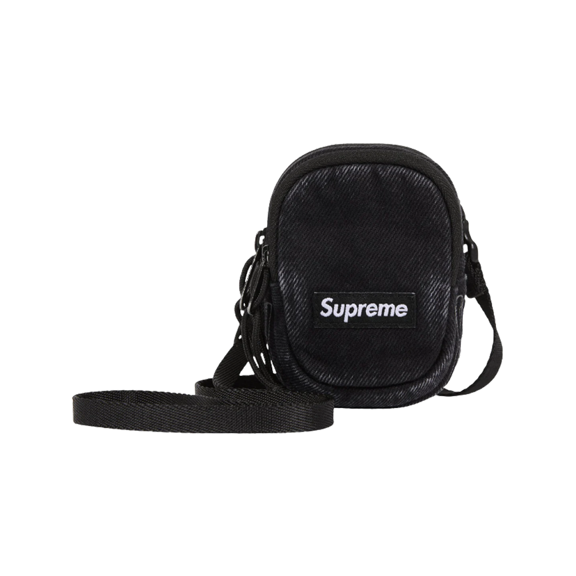 - Supreme Denim Mini Utility Bag Black - 25FW