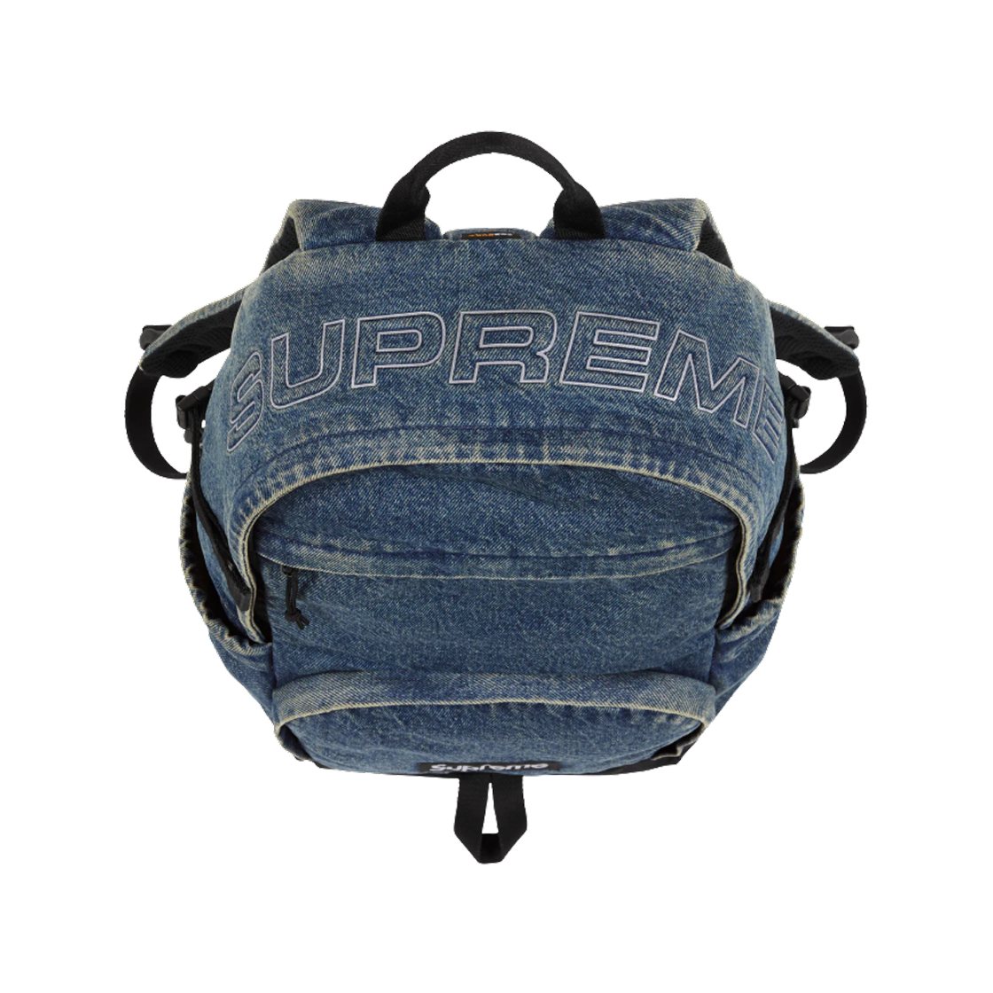 Supreme Denim Shoulder Bag Washed Indigo