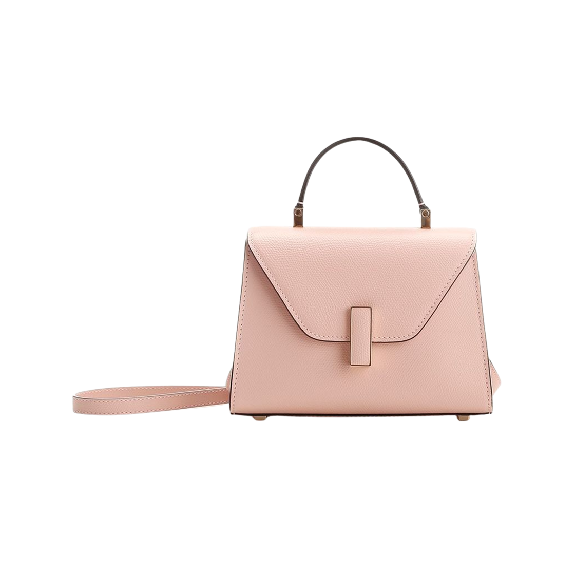 발렉스트라 이지데 크로스바디 마이크로 백 피오니 핑크(Valextra Iside Crossbody Micro Bag Peony Pink)