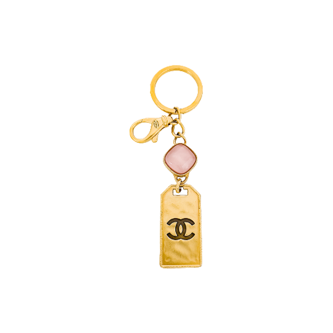 샤넬 20C CC로고 키링 골드/멀티컬러(CHANEL 20C CC Logo Keyring Gold/Multicolor) - 1