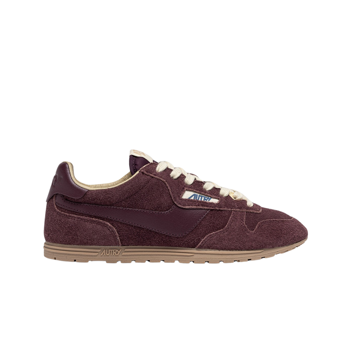 (W) 오트리 윈드스핀 스웨이드 로우 스니커즈 아마로네((W) Autry Windspin Suede Low Sneakers Amarone) - 1