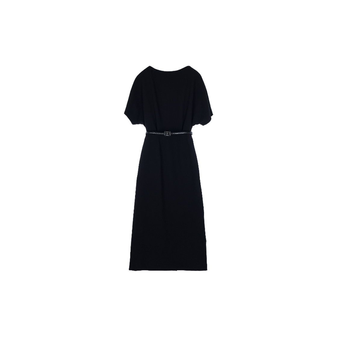 디올 벨트 미디 드레스 34 블랙(DIOR Belt Midi Dress 34 Black) - 1