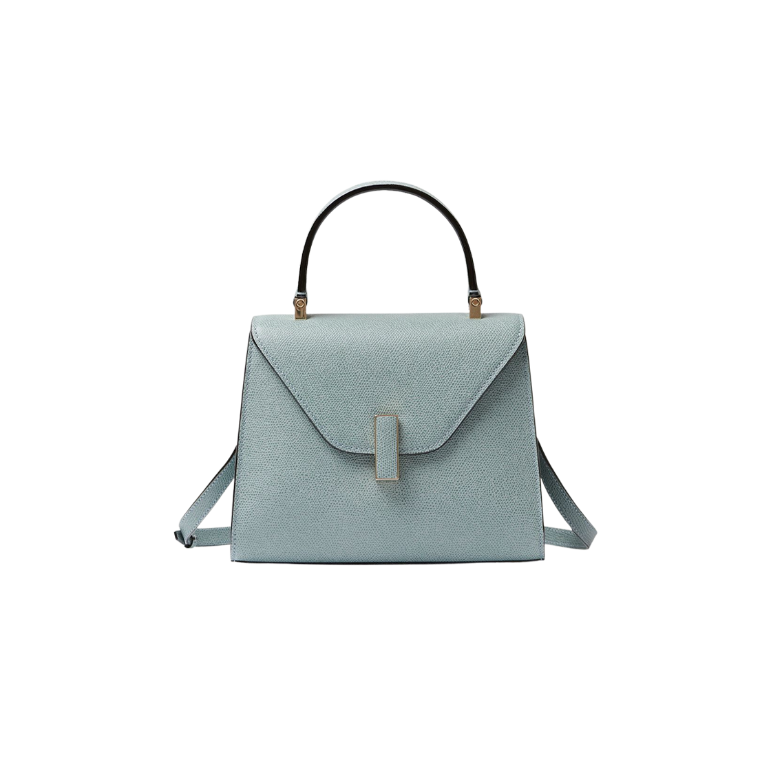 발렉스트라 이지데 크로스바디 마이크로 백 스모키 블루(Valextra Iside Crossbody Micro Bag Smokey Blue)