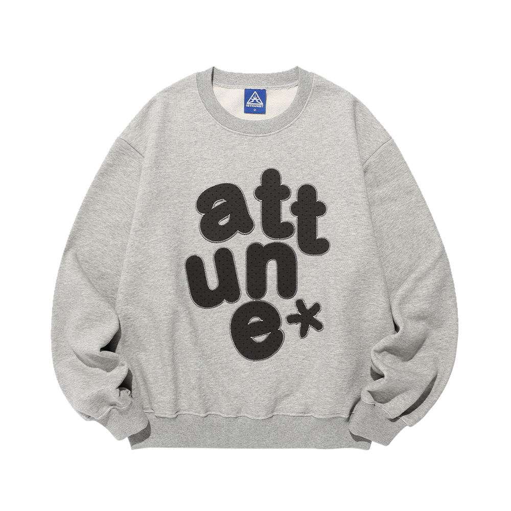 이스트쿤스트 어튠 스웻셔츠 그레이(ISTKUNST Attune Sweatshirts Grey)
