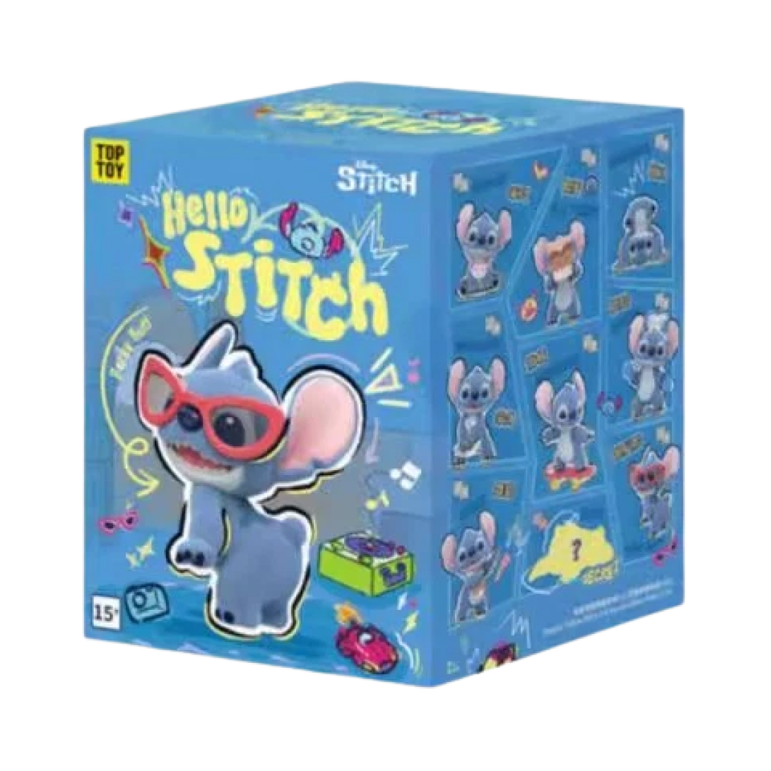 탑 토이 스티치 헬로 스티치 시리즈 미개봉 랜덤박스 (1개입)(Top Toy Stitch Hello Stitch Series Sealed Case (1 Blind Box))