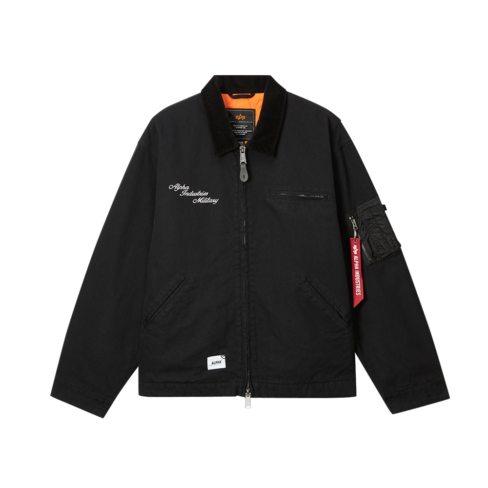 알파 인더스트리 UNFRM 디트로이트 자켓 블랙