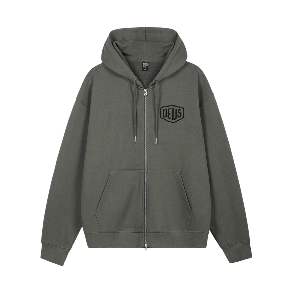 [6% 적립/예약배송] 데우스 엑스 마키나 어드레스 후드집업 블랙 차콜