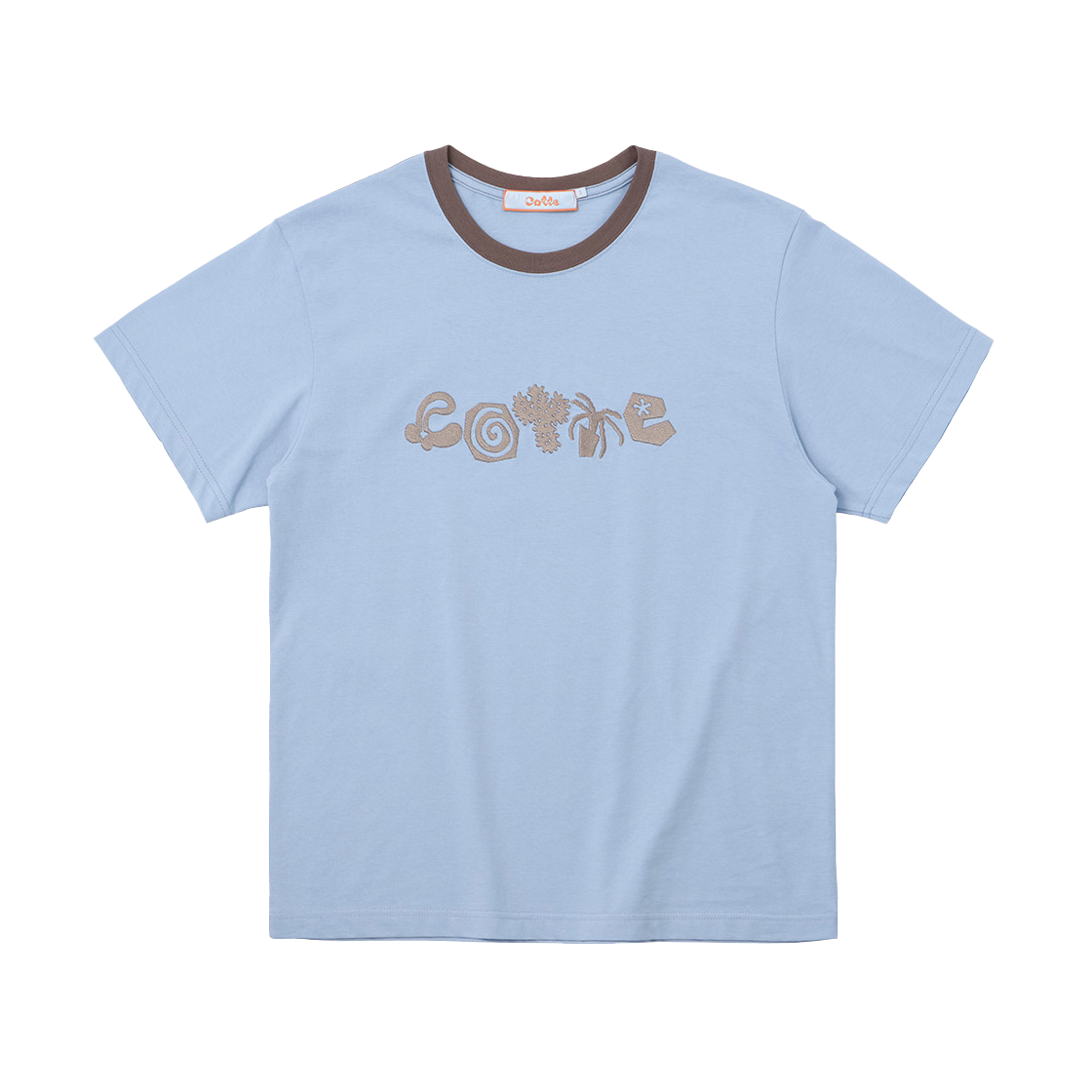 CT-JN02-TS04(SK) COTTE Doodle Garden T-Shirt Sky