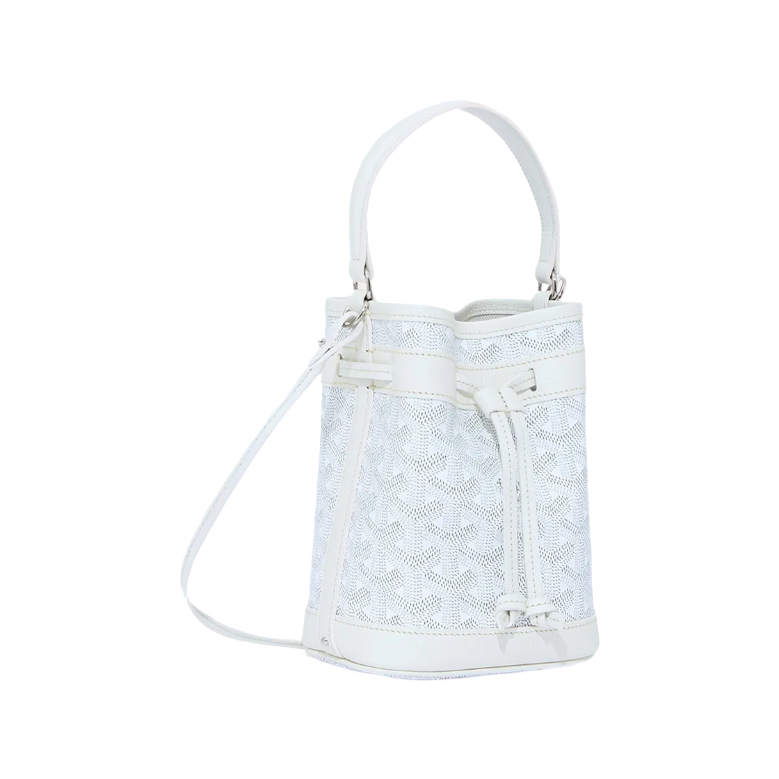 고야드 쁘띠 플로 미니 버킷백 화이트(Goyard Petit Flot Mini Bucket Bag White) - 1