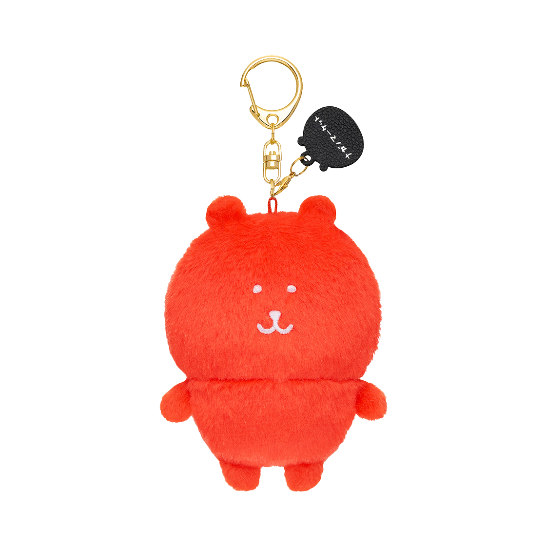 - Nagano Characters Color Mascot Keyring Bear Red