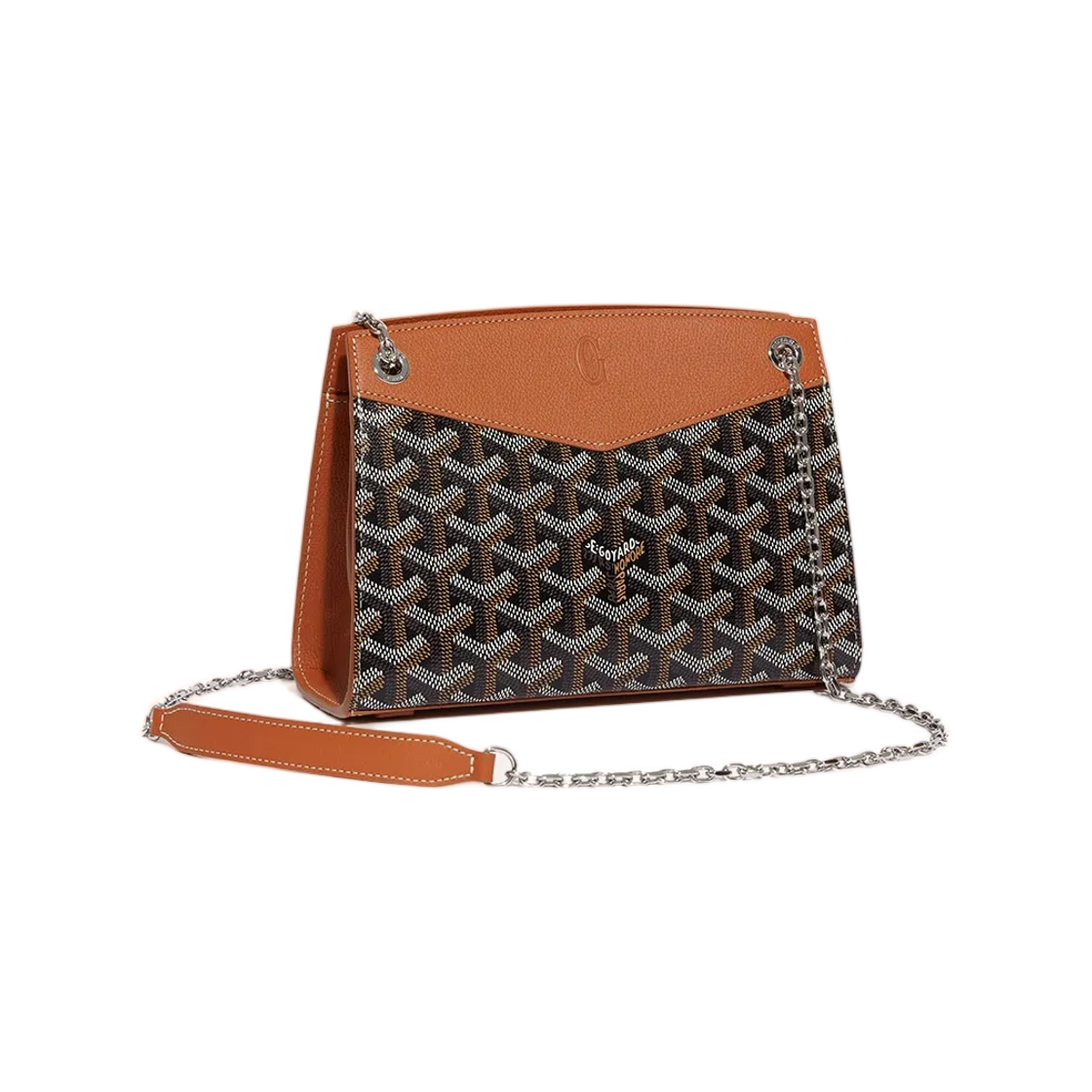 고야드 루엣뜨 스트럭처 미니 백 블랙 탄(Goyard Rouette Structure Mini Bag Black Tan)