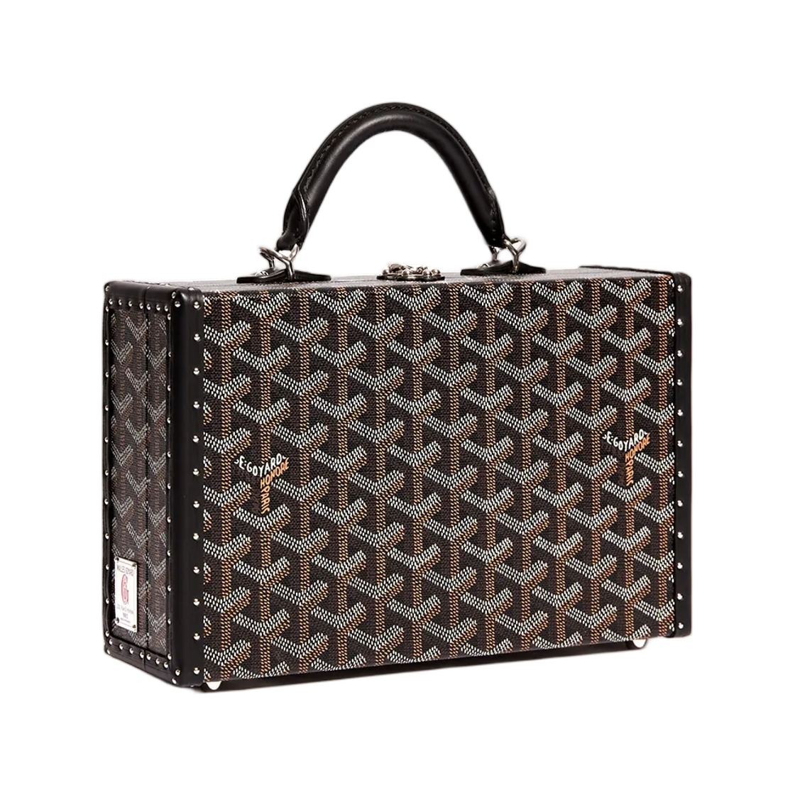 고야드 그랜드 호텔 트렁크 백 블랙(Goyard Grand Hotel Trunk Bag Black) - 1