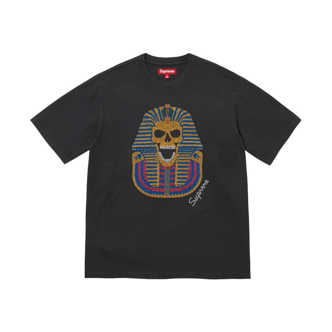 슈프림 킹 텃 숏슬리브 탑 블랙 - 25FW
