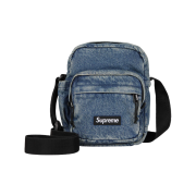 Supreme Denim Shoulder Bag Washed Indigo - 25FW