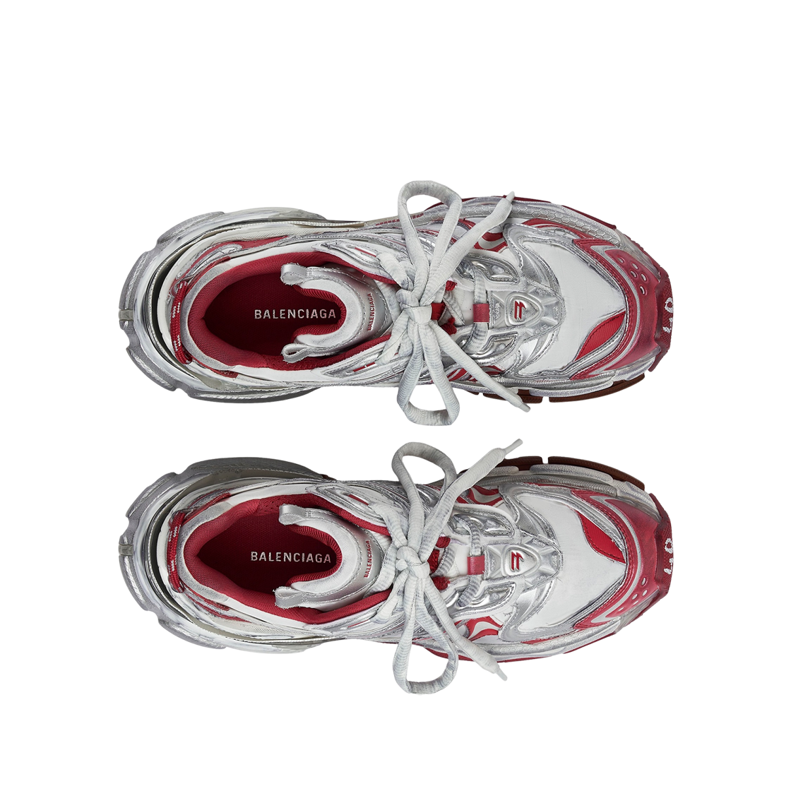 발렌시아가 러너 2 스니커즈 오프 화이트 레드(Balenciaga Runner 2.0 Sneakers Off White Red) - 2