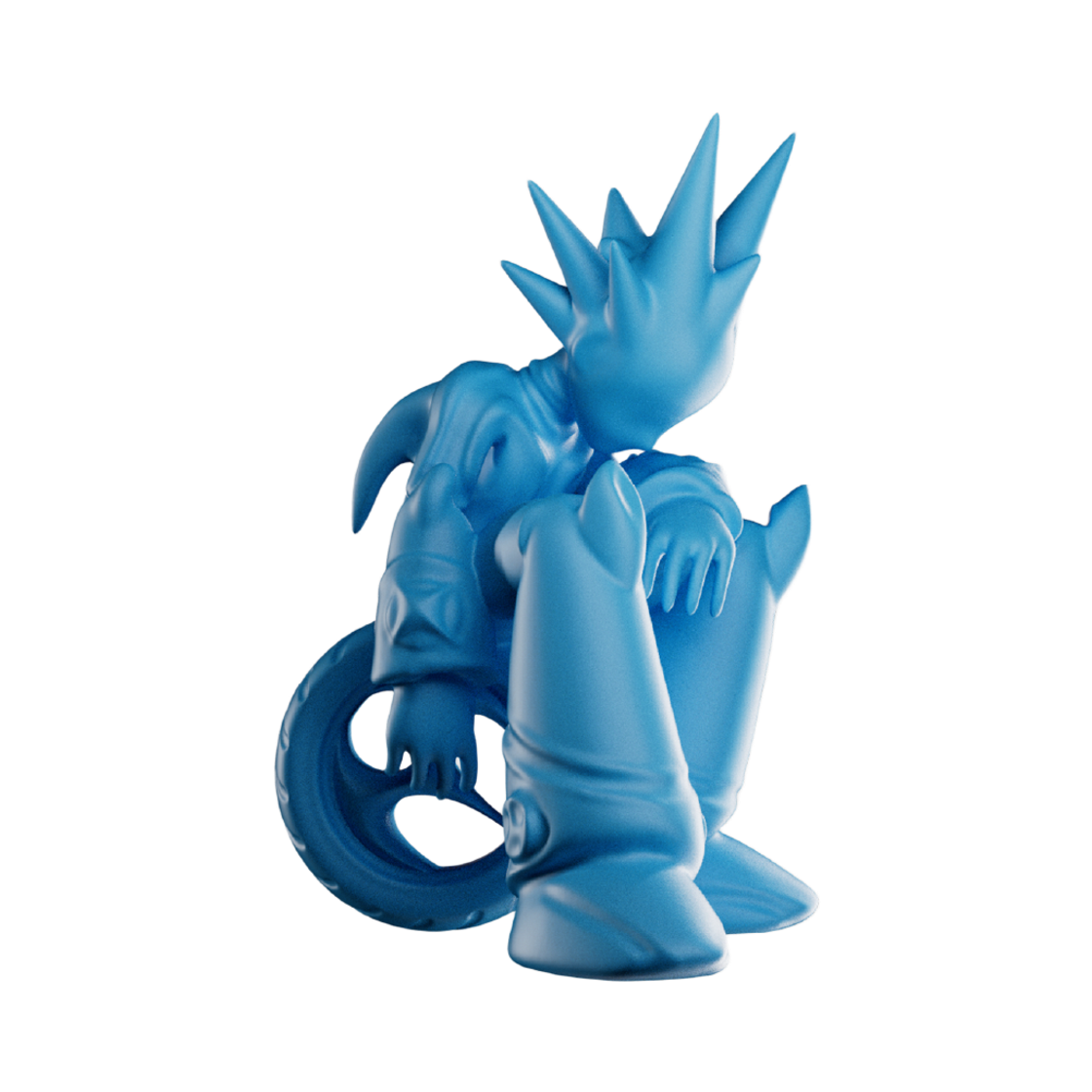 테스트 아티팩트 거프 한 002 피규어 스카이블루(Test Artifact Guff Han 002 Figure Skyblue)