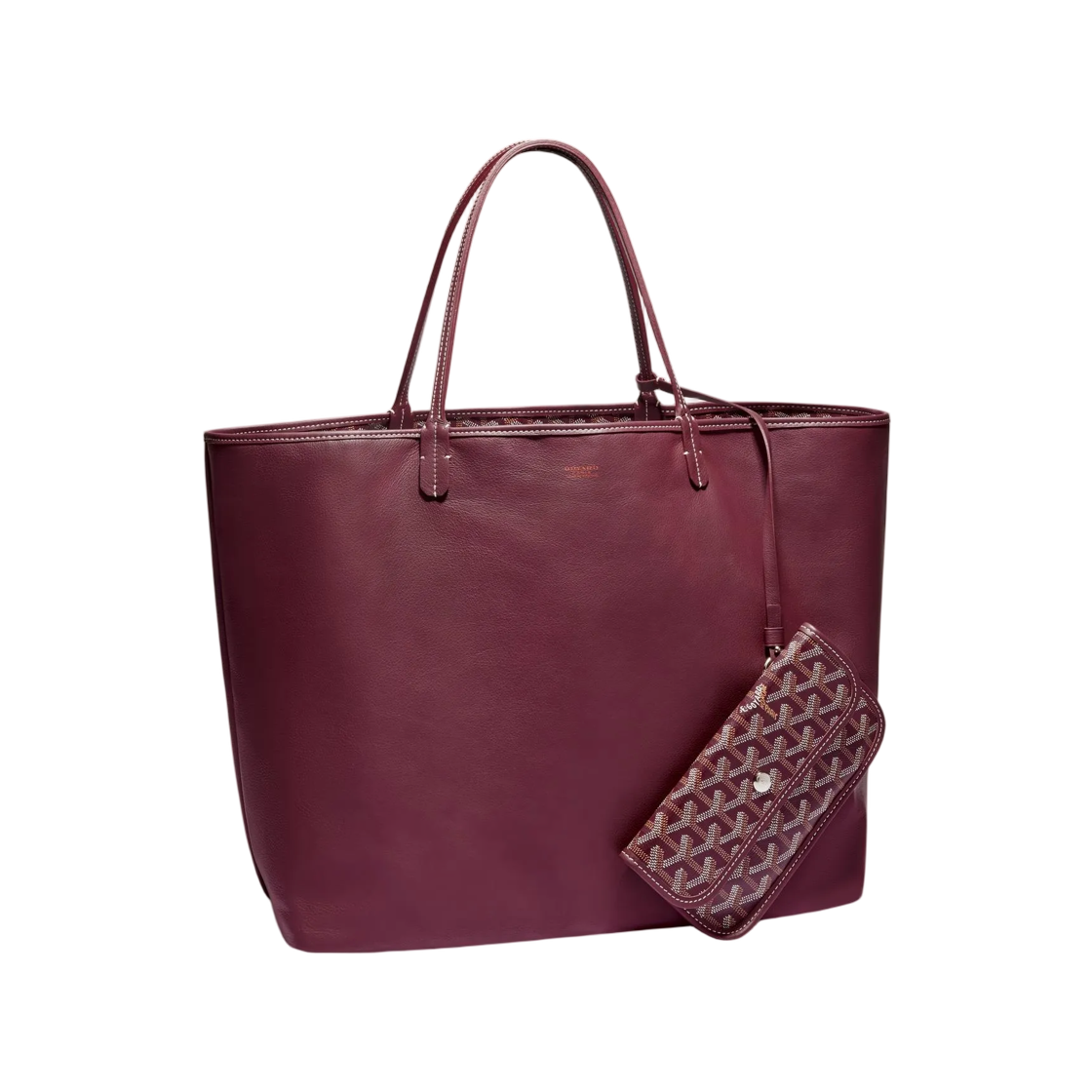 - Goyard Anjou GM Bag Burgundy