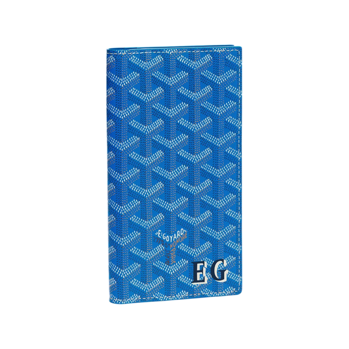 고야드 생로슈 월렛 이니셜 스카이 블루(Goyard Saint Roch Wallet Initiales Sky Blue) - 1