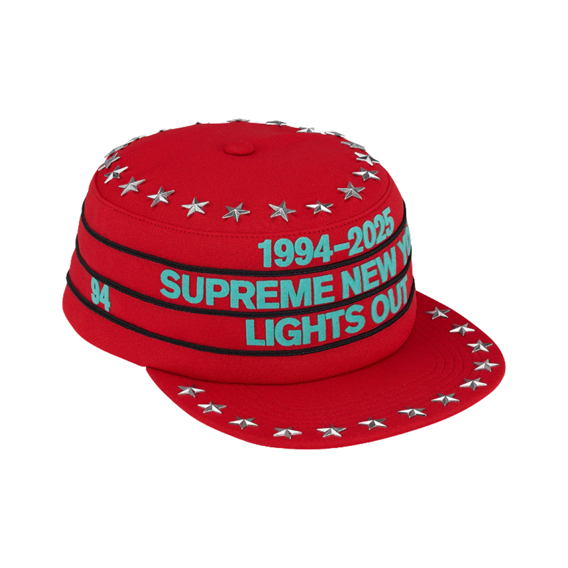 슈프림 스타 스터드 필박스 햇 라이트 블루 - 25FW | Supreme