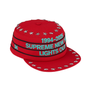 Supreme Stars Studded Pillbox Hat Red - 25FW