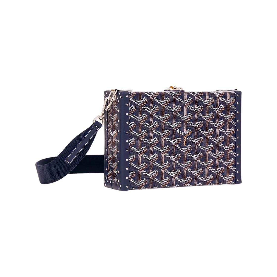 고야드 브종 트렁크 백 네이비 블루(Goyard Bezons Trunk Bag Navy Blue) - 1