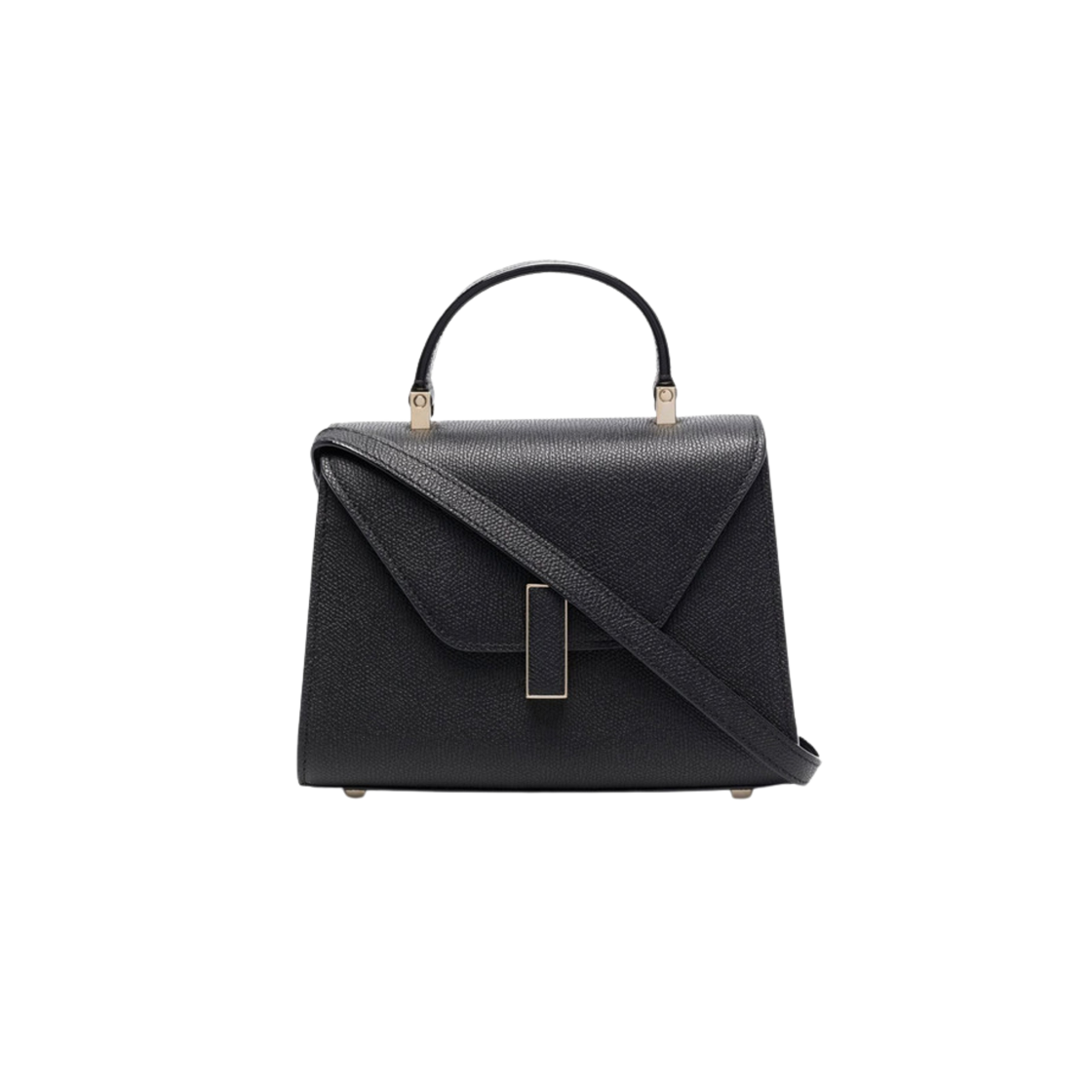 발렉스트라 이지데 크로스바디 마이크로 백 블랙(Valextra Iside Crossbody Micro Bag Black)